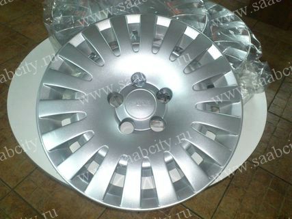 Колпаки стальных дисков SAAB  R15 под 5 болтов : (18 лучей) цена  КОМПЛЕКТА из 4  штук