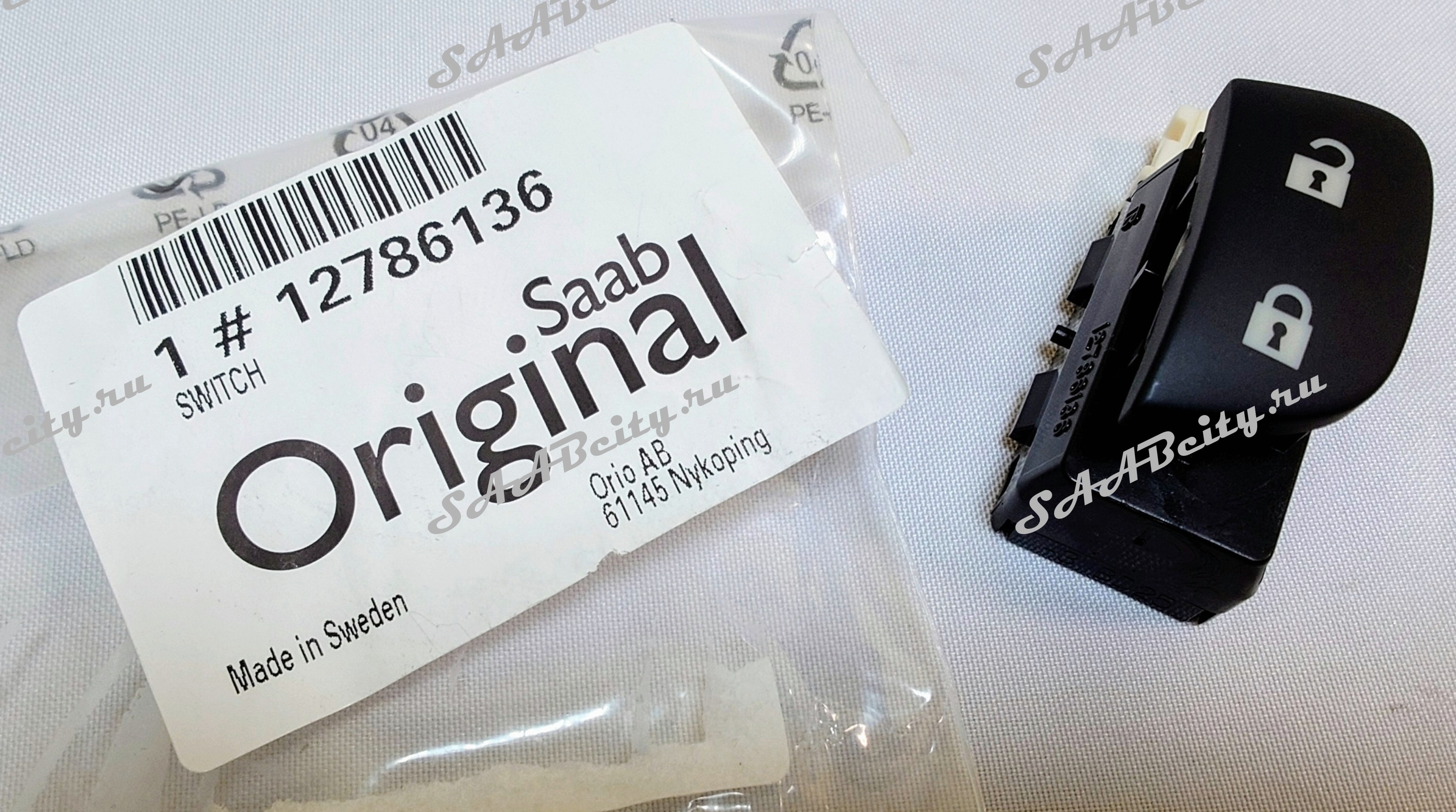 Выключатель блокировки дверей SAAB 9-3 SS