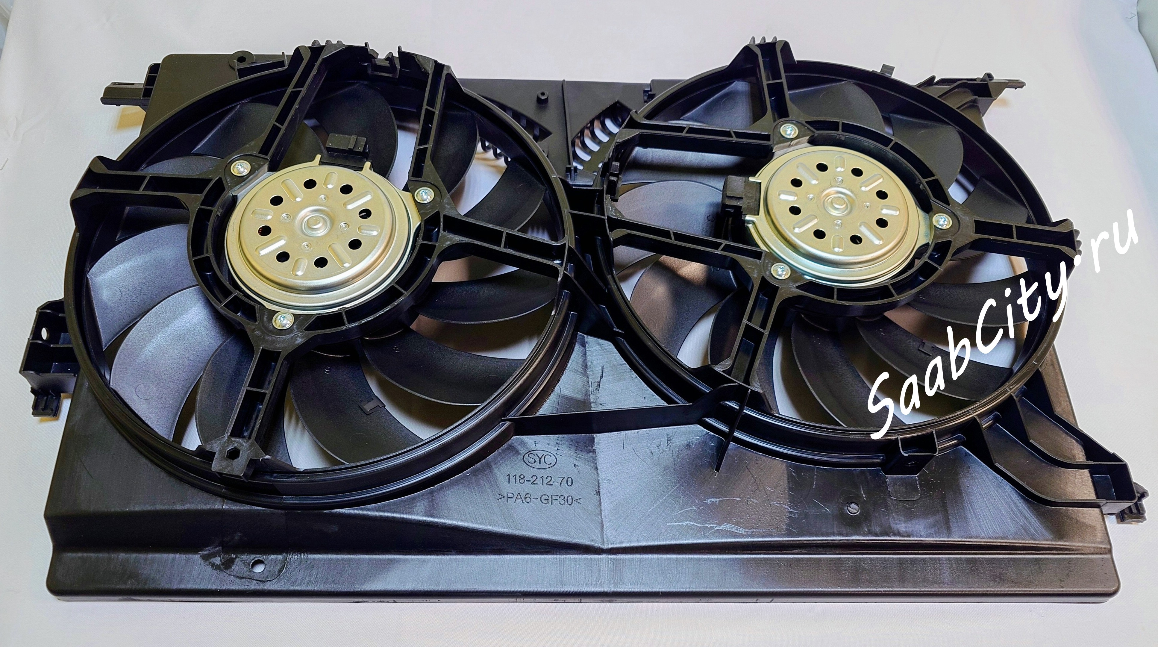 Моторы вентиляторов ВСБОРЕ с корпусом SAAB 9-3 SS  B207; D223L (для машин с двойным вентилятором) (Pro Parts)