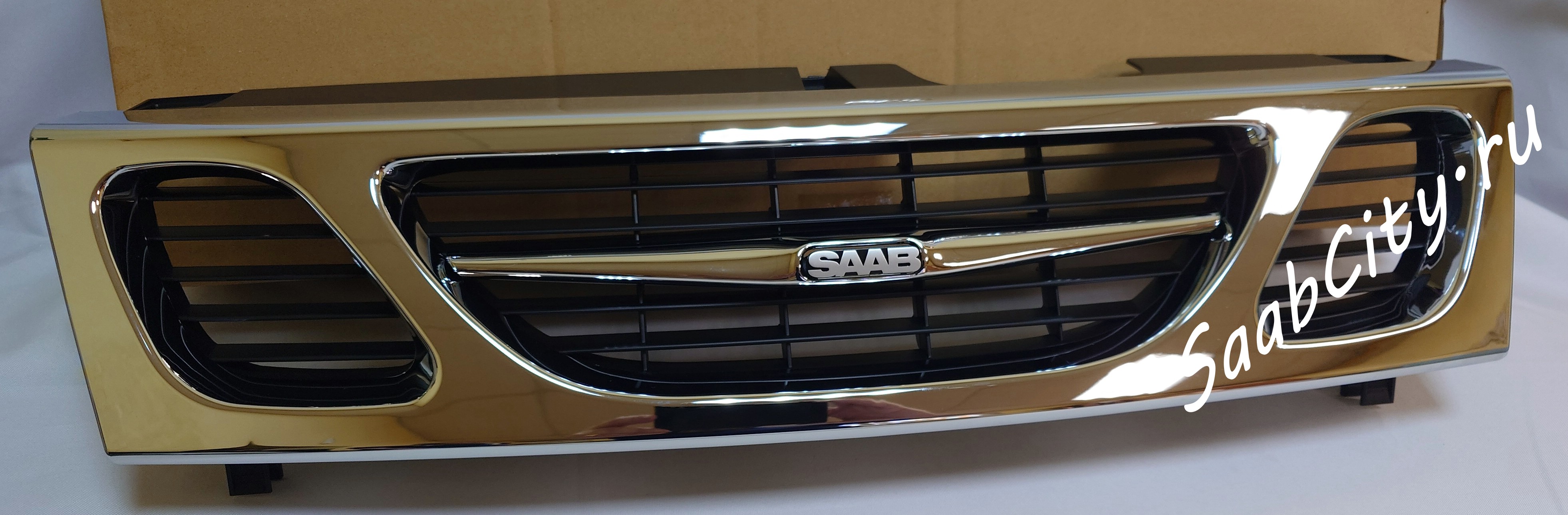 Решетка радиатора SAAB 9-3 OG; 900 NG 1994-2003г.в. (Тайвань)