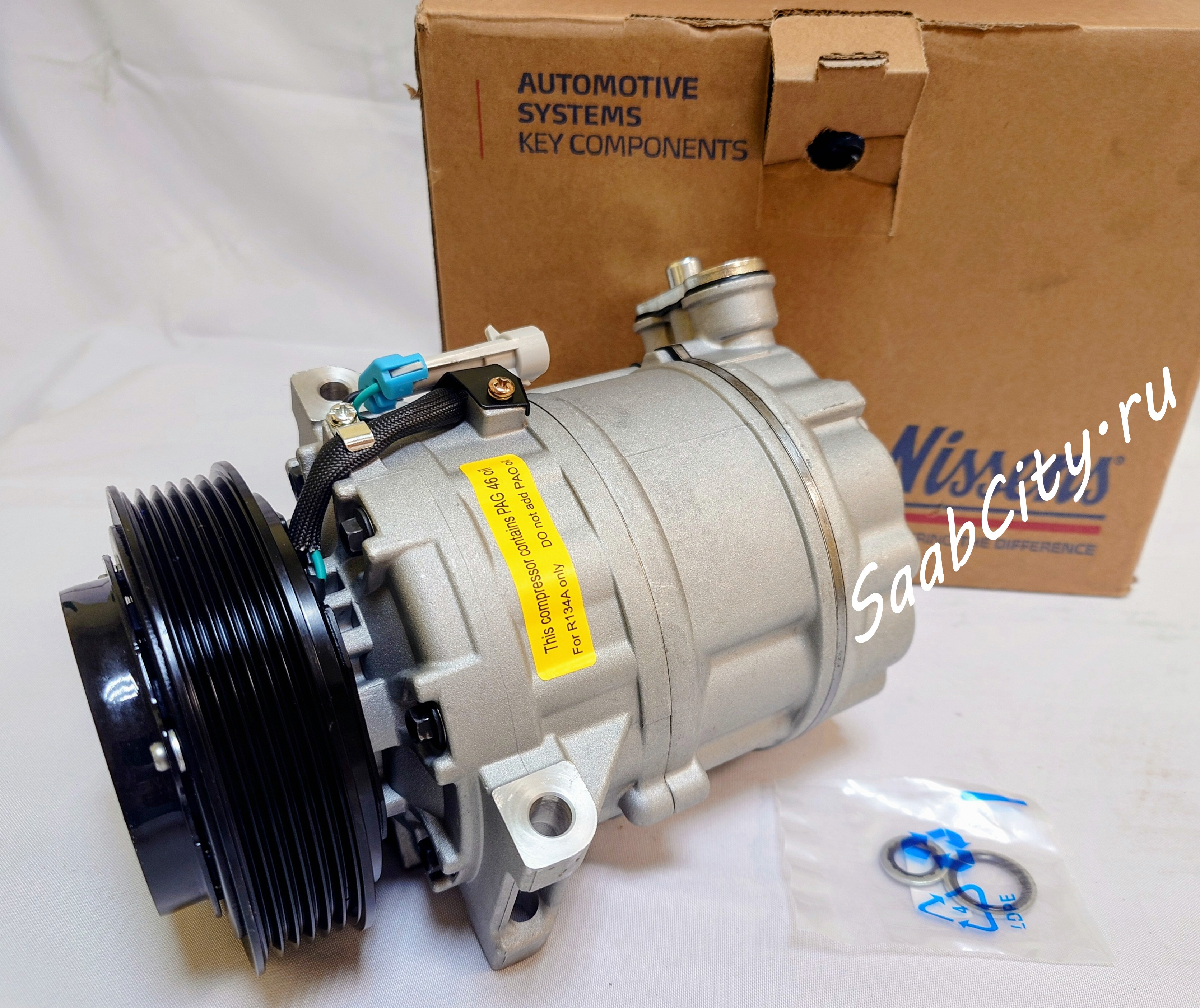 Компрессор кондиционера SAAB 9-3SS V6 (B284) (NISSENS)